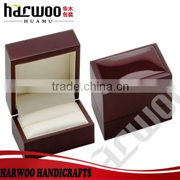 High Quality Hard Paper Shape Jewelry Box Wooden Gift Box photo-6