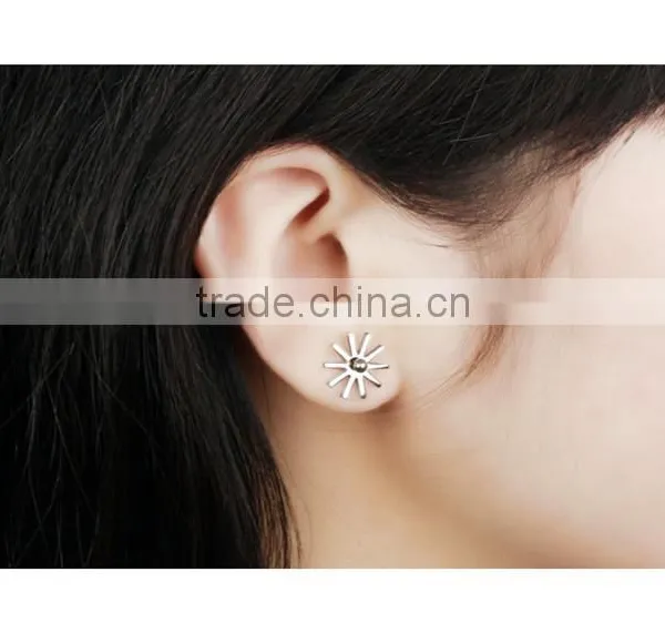2016 Fashion Set Gold Jewelry Flower Earring Dubai Jewelry photo-3