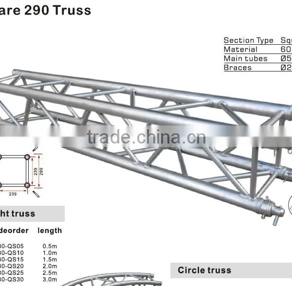 Stage Lighting Truss Compatible With Global Truss F34 photo-3