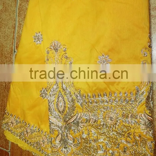 Top Selling Soft Custom African Raw Silk George for Women Dresses photo-4