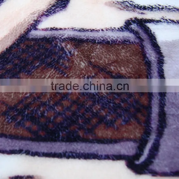 Wholesale Home Printing Custom Made Fur Blanket photo-5