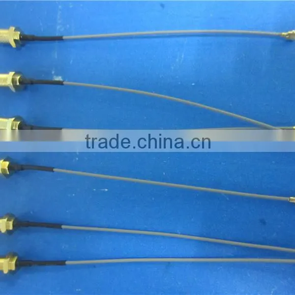 Factory Custom RF Coaxial Cable With RG113 Cable With SMA Female to IPEX photo-2