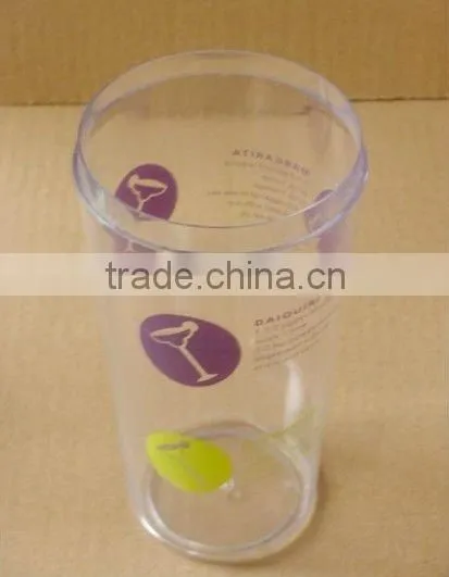 16oz PS Plastic Cup for Drinking