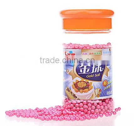 Edible Pink Pearl Balls