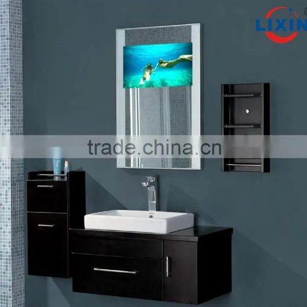 Waterproof Mirror tv for Bathrooms ,shower Mirror tv Waterproof