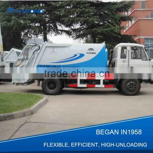 Efficient 9 Cbm Dustbin Volume Garbage Collection Vehicle photo-5