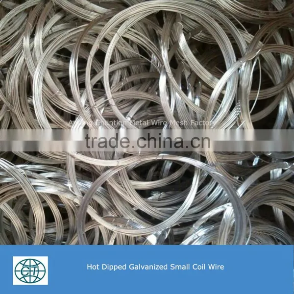 1.2mm Galvanized or Black Wire in Small Coil Wire for Binding photo-3