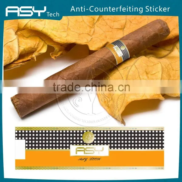 Cigarette Security Paper Label