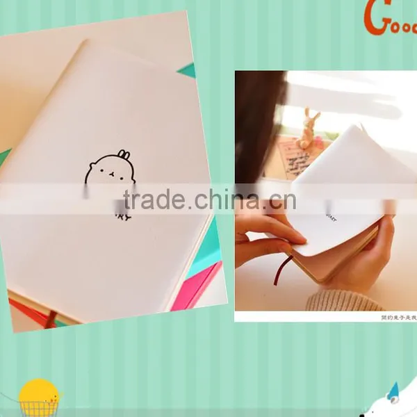 "Molang Rabbit" Planner Pocket Journal Kawaii Notebook Agenda Scheduler Memo Korean Study Gift photo-5