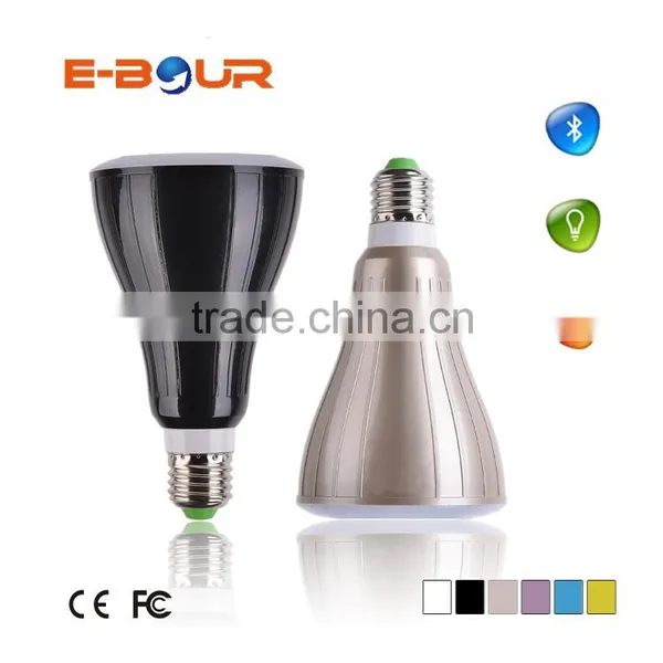 6W E27 Wireless Bluetooth LED Speaker Light photo-4