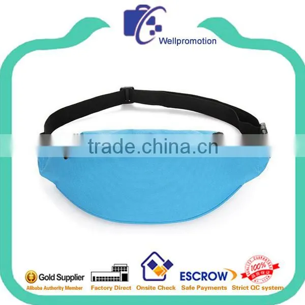 Cheap Polyester 2 Zipper Pockets Fanny Packs for Women photo-6