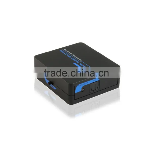 3 Way Toslink Digital Optical Link SPDIF Audio 1x3 Splitter 1 IN 3OUT photo-3