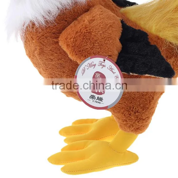 Best Made Realistic Standing Plush Stuffed Chicken Animal Toy Wholesale photo-6