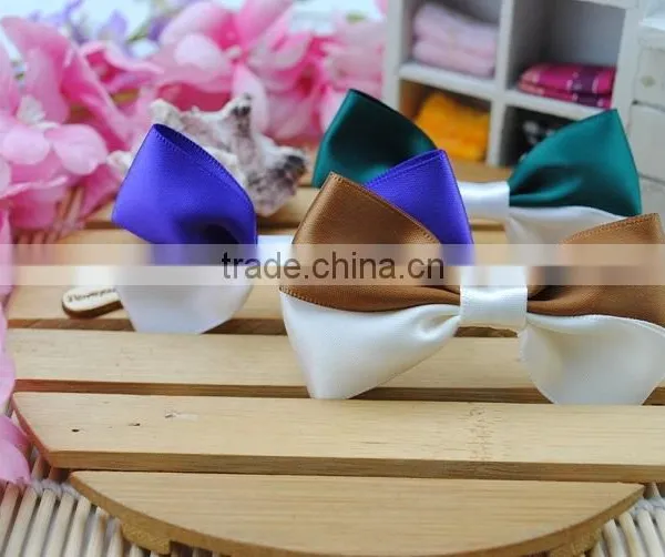 High Quality Satin Ribbon Bow for Bottle Decoration photo-6