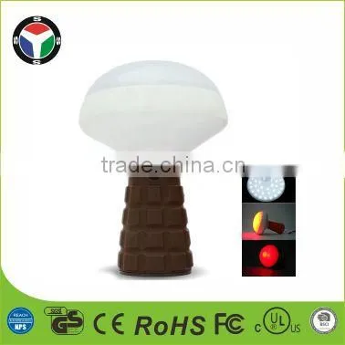 2016 New Product Multifunction Rechargeable Emergency LED Bulb Lamp With Magnet CE RoHS
