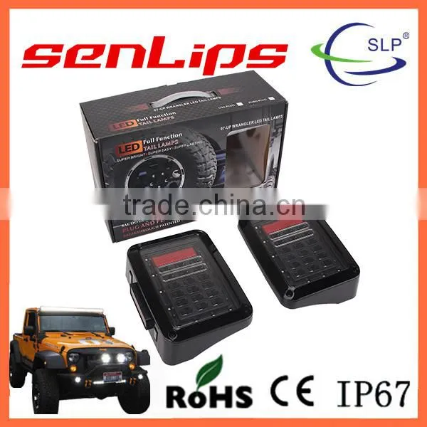 Factory Wholesale Price Led Tail Light With USA or EUR Plug For Jeep Wrangler Rear Light