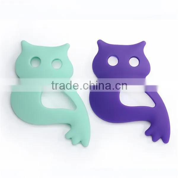 BPA Free Food Grade Silicone Baby Teether Teething Fever photo-6