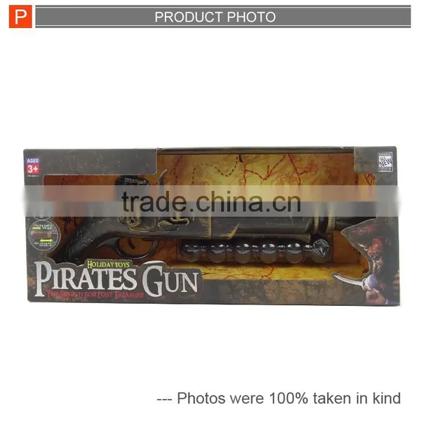Realstic Airsof Bingpong Gun Pirate Gun Toy for Kids photo-6