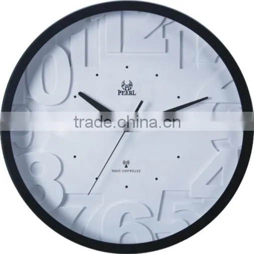 Pearl Quiet Sweep Wall Clock PW230 With 3D Numbers photo-3
