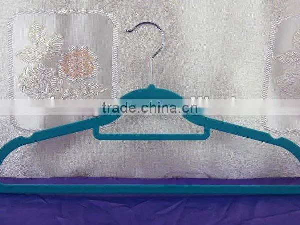Anti-slipping Flocking Hanger