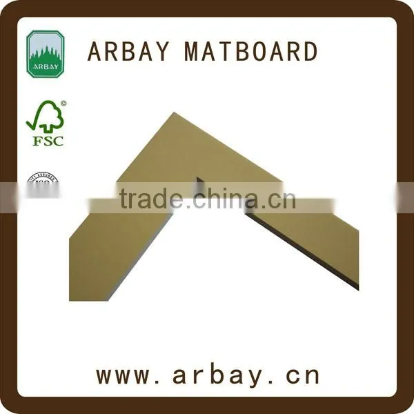 Wholesale Precut Acid Free Paper Matboard Mount Board Mat Board for Photo Frame photo-2