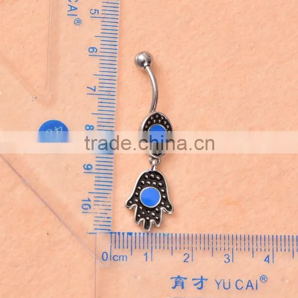 Hot Sale Women Sex Hand Shape Belly Navel Ring photo-2