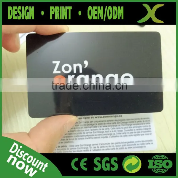 Free Design~~~!!! Plastic Beautiful Membership Card photo-2