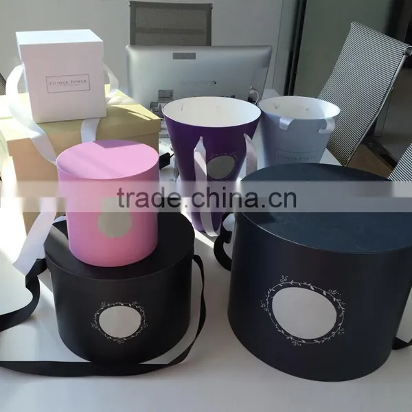 Different Shape Cardboard Packing Boxes for Flower photo-5