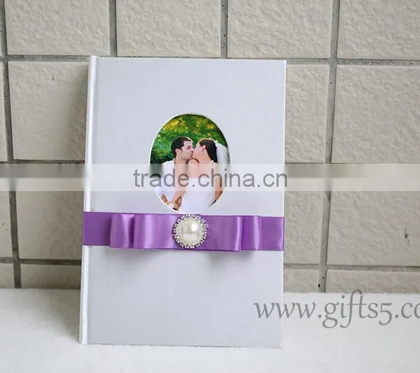 High Level Latest Design Recycable Custom Wedding Guest Book photo-2