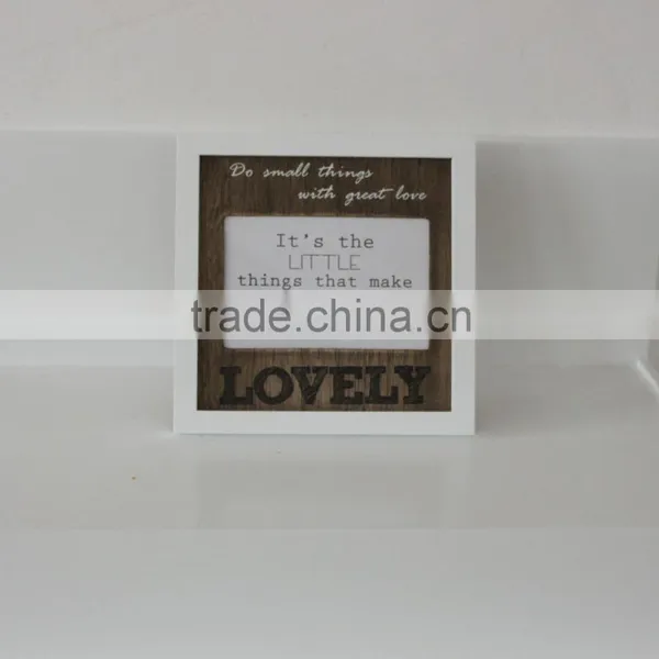 Funny Wooden Wedding Photo Frame photo-2