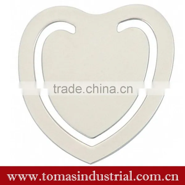 Guangzhou wholesale heart metal bookmark hook