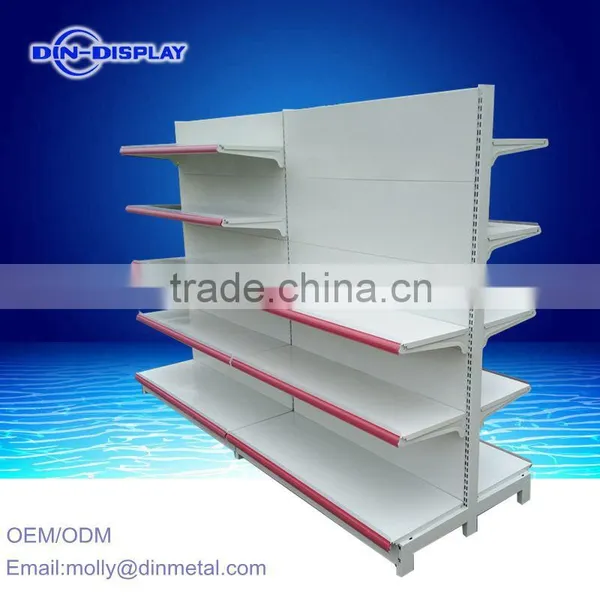 Double-sided Feature Supermarket And Pharmacy Display Rack Shelf photo-3