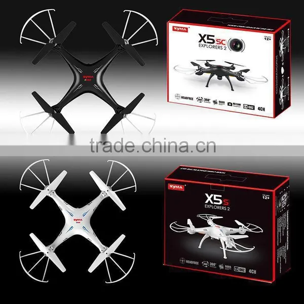 Quadcopter With 2mp Camera Original Syma X5sc Explorers 2 Drone Helicopter Usb Charger photo-2