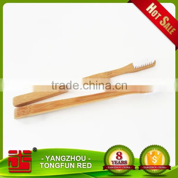 Wholesale Natural Customized Logo Bamboo Toothbrush Enviormental Soft Bristle Toothbrush for Home photo-5
