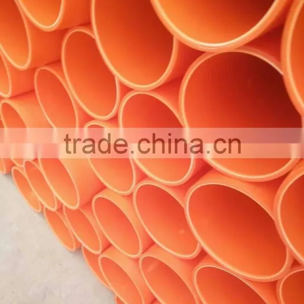 Black Orange Color PE Conduit Tube in Roll Electrical System photo-2