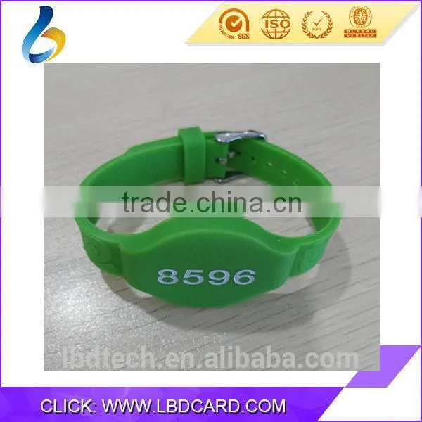 Hot Sale RFID Silicone Wristband For Event MIFARE Classic 1K Bracelet photo-6