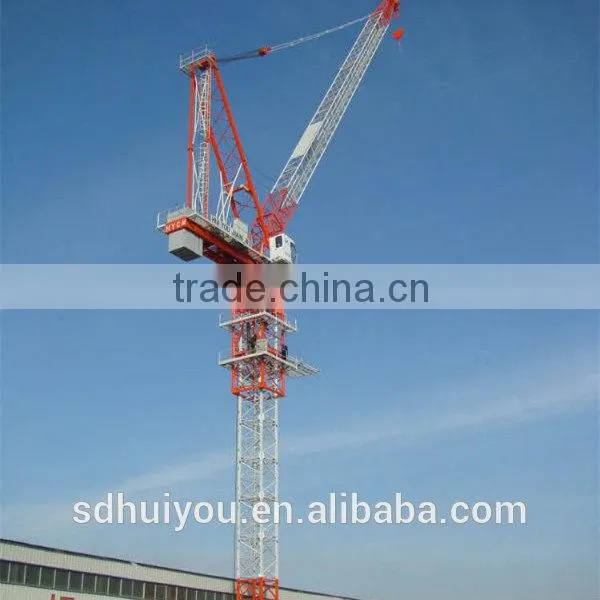 QTZD125(5025) 12t Luffing Jib Tower Crane/ Inner Climbing Tower Crane photo-2
