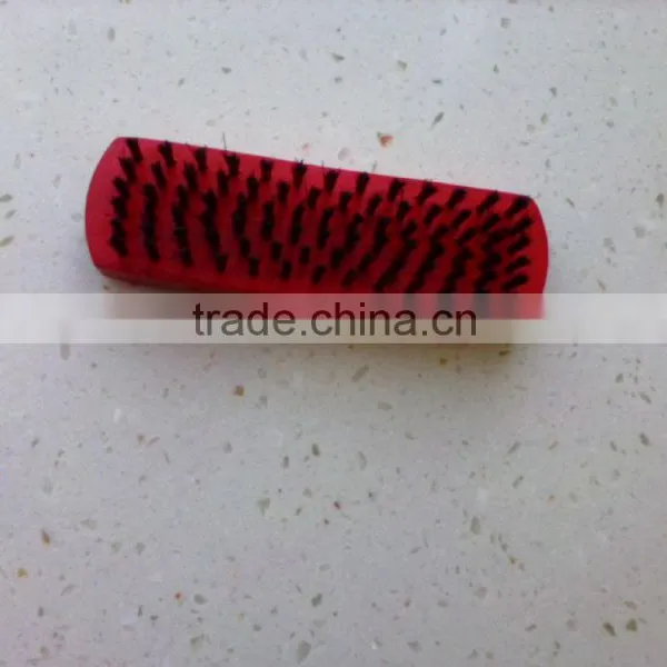 Red Color Maple Wood Made Shoe Brushes Hot Sell in Korea