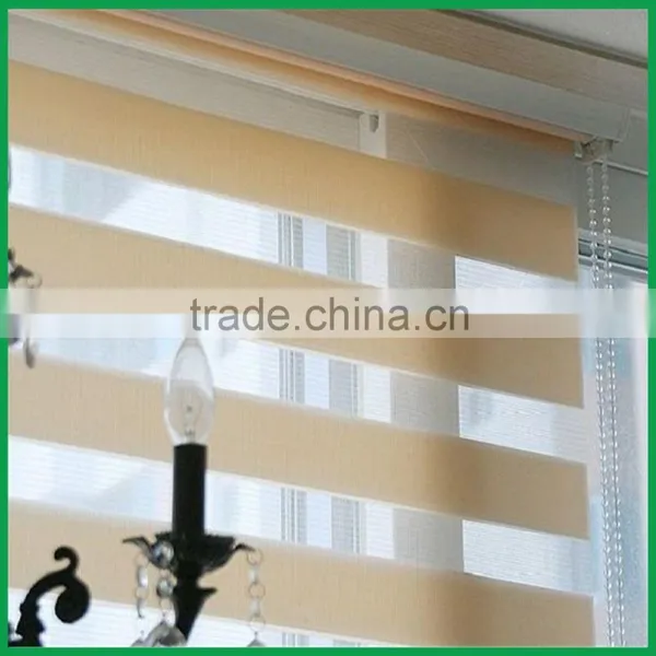China Manufacturer Zebra Blinds Double Layer Roller Blinds Fabric photo-4