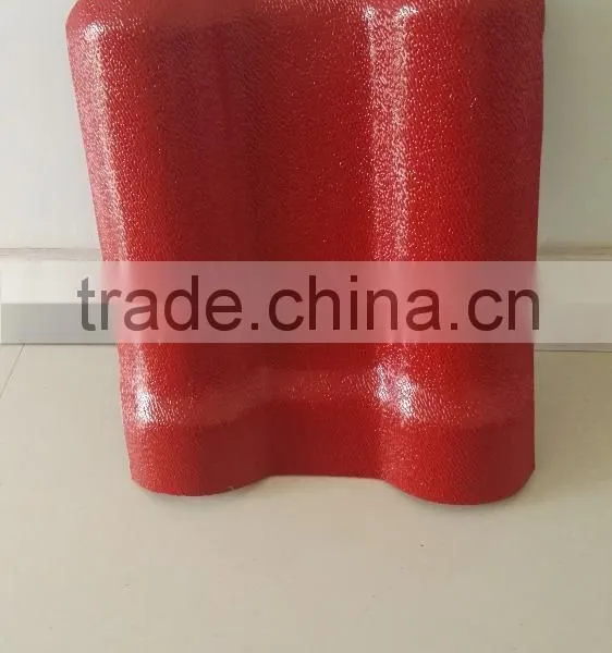 Spanish Style Corrugated Modern Synthetic Resin Roof Tile