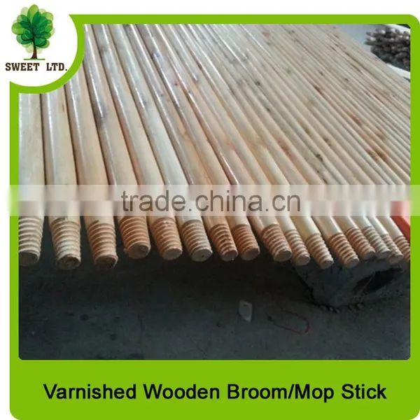 Painted Best Quality Wood Broom Stick Best Selling Made in China photo-6