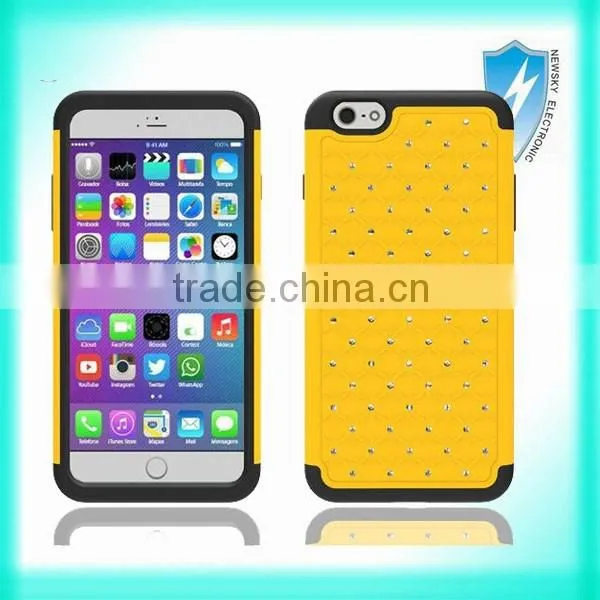 New TPU Case With Rhinestone Smart Case for Iphone 6 Plus photo-2