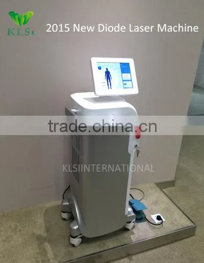 High Power Depilation CE Approved Wholesale 808nm Vertical Diode Laser Hair Removal System photo-2