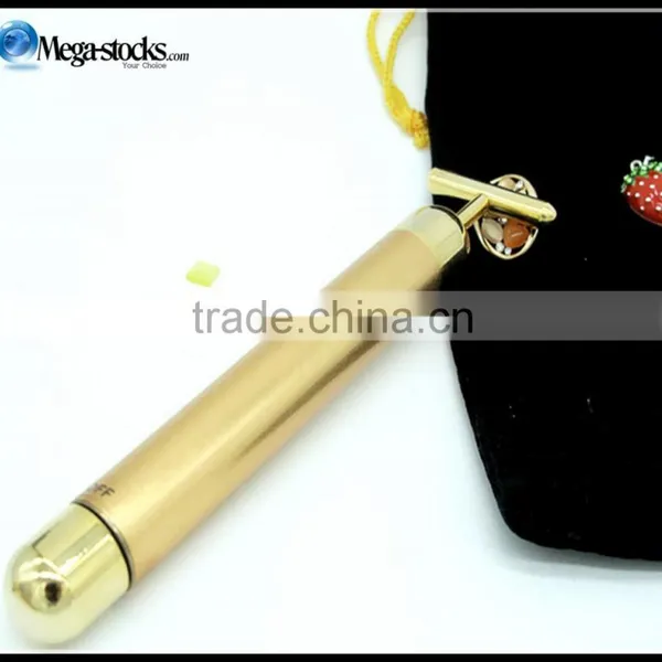 Beauty Bar 24K Golden Pulse Skin Care Gold Facial Roller Vibration Face Massager photo-2