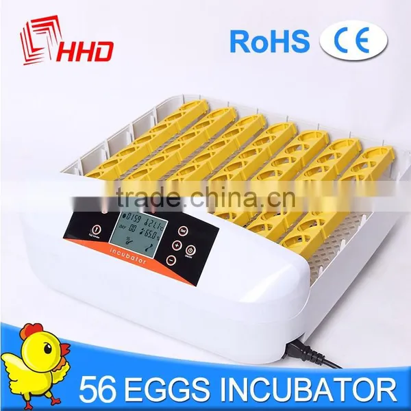 Most Popular HHD Automatic Mini Egg Incubator China Hatchery Machine for Sale YZ-56A