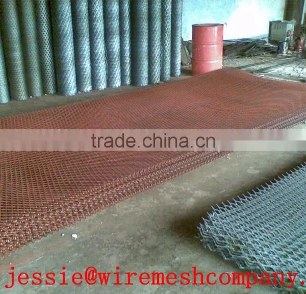 Heavy Duty Expanded Mesh Sheets / PVC Coated Expanded Metal Mesh Supplier photo-3