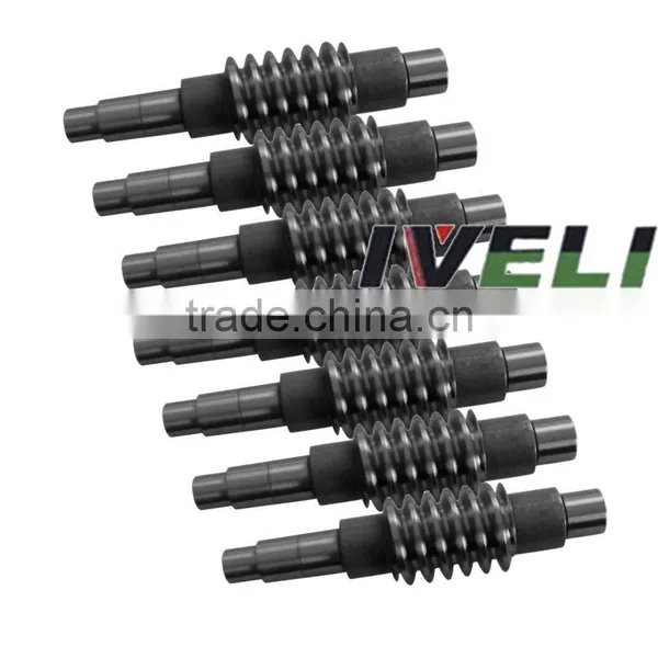 16MnCr5 Worm Shaft for Machine Motor