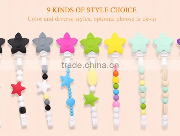 Kean Handmade Mini Cute Baby Pacifier Clips photo-2