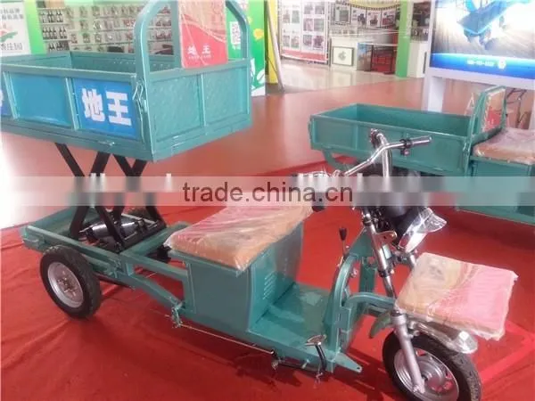 650W Farm Electric Cargo Box Tricycle/ Liftable and Lowerable photo-3
