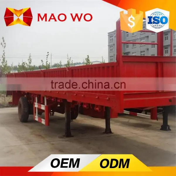 3 Axle Side Wall Cargo Box Semi Trailers for Hot Sale in US photo-5
